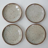 Vintage coffee service 1970 peasant sandstone Japan