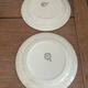 6 Italian dessert plates Pagmossin in ceramic