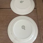 6 Italian dessert plates Pagmossin in ceramic