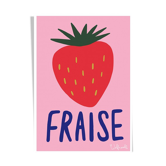 Kids Poster Strawberry - A3