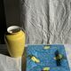 Large square dish with lemon pattern 33cm Aleya Slim
