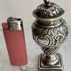 Pepper or salt shaker in sterling silver - English hallmark