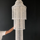Shell chandelier