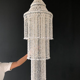 Shell chandelier