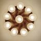 Large Vintage Brass Ceiling Light