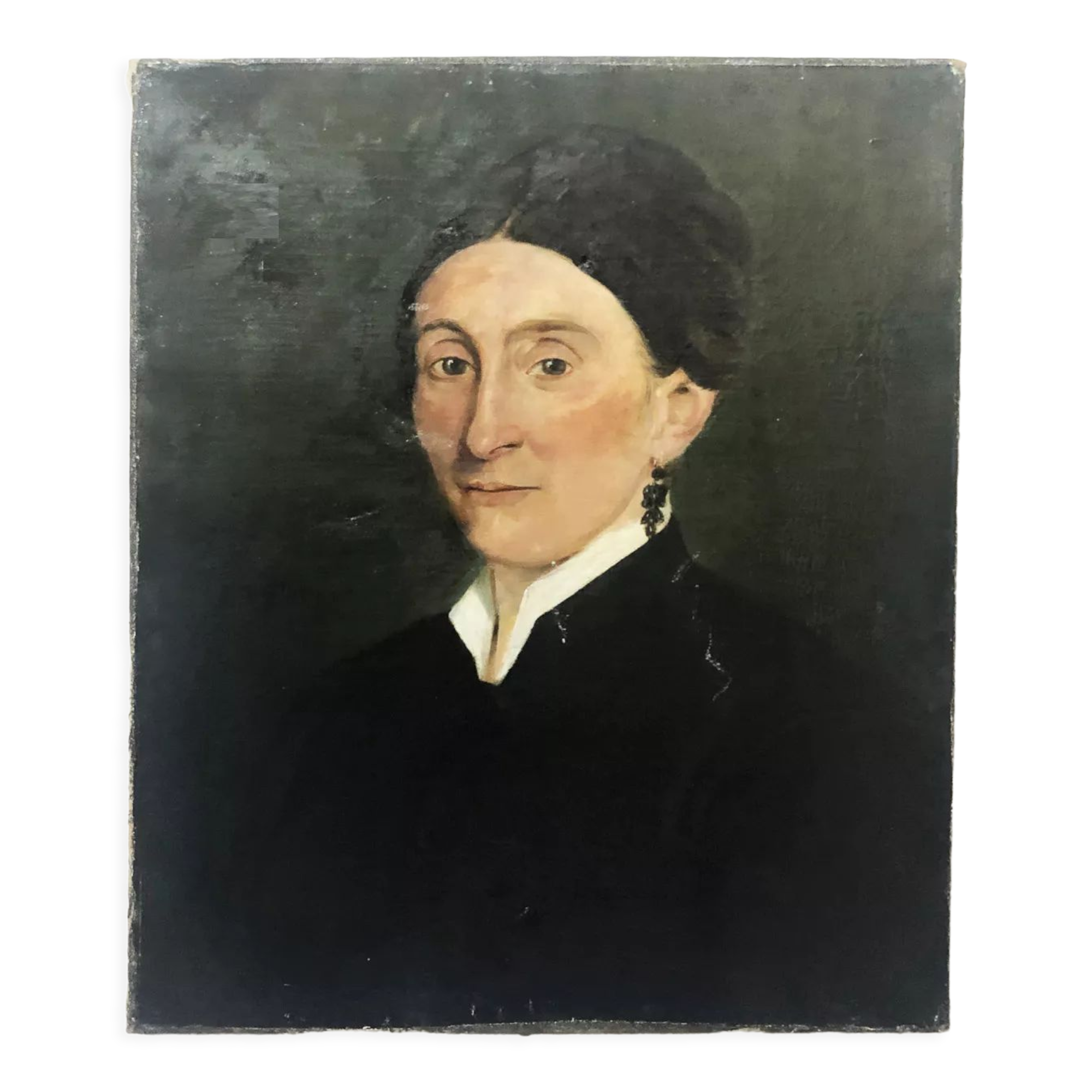 Tableau "La femme aux boucles d'oreille de jais"