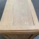 Enfilade Art Deco buffet by Charles Dudouyt, stripped in solid oak, 1930.