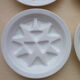 Set of 4 Pillivuyt porcelain snail plates