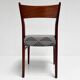 Ensemble de 4 chaises SA10 par Cees Braakman pour Pastoe, années 1960.