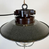 Industrial factory hanging lamp, 1960s
