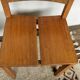 Pair of straw and elm chairs