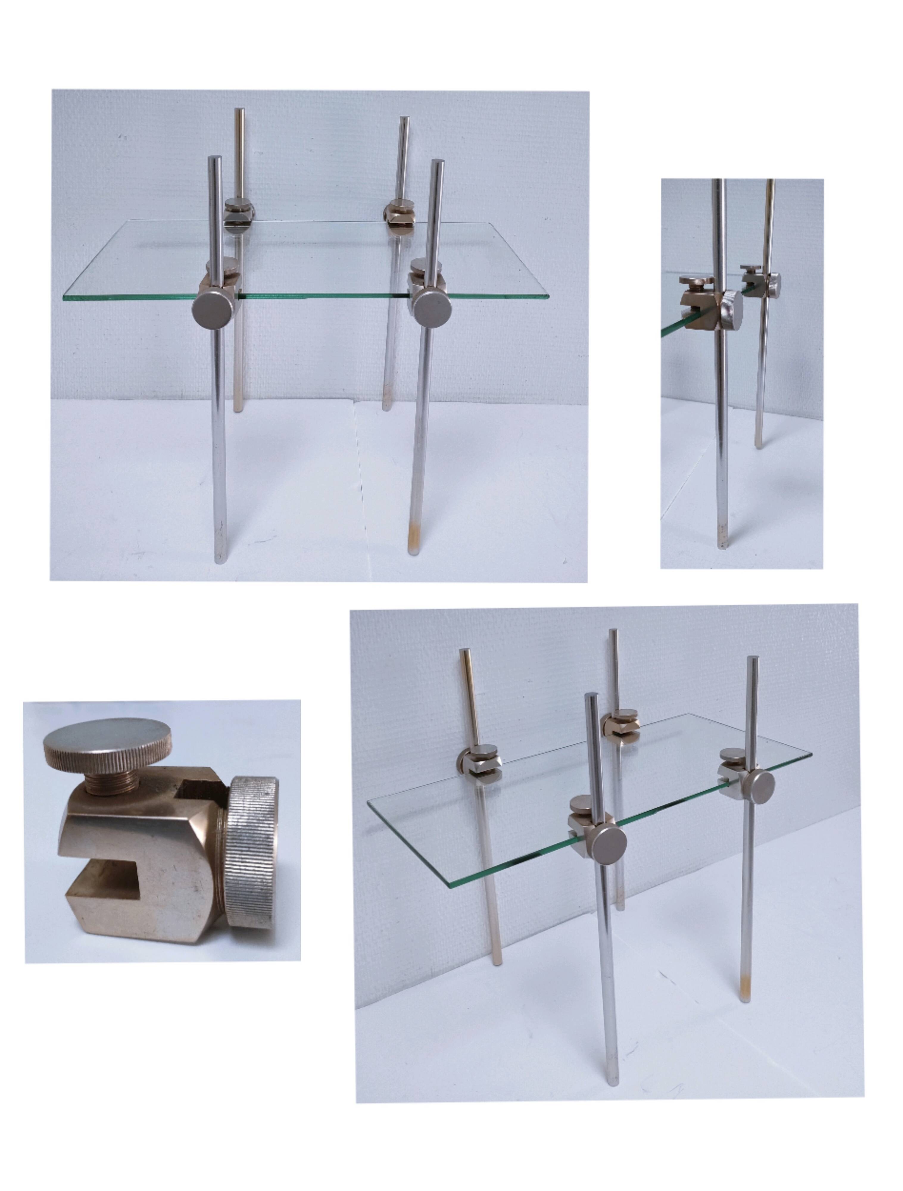 display shelf glass metal design 70-80