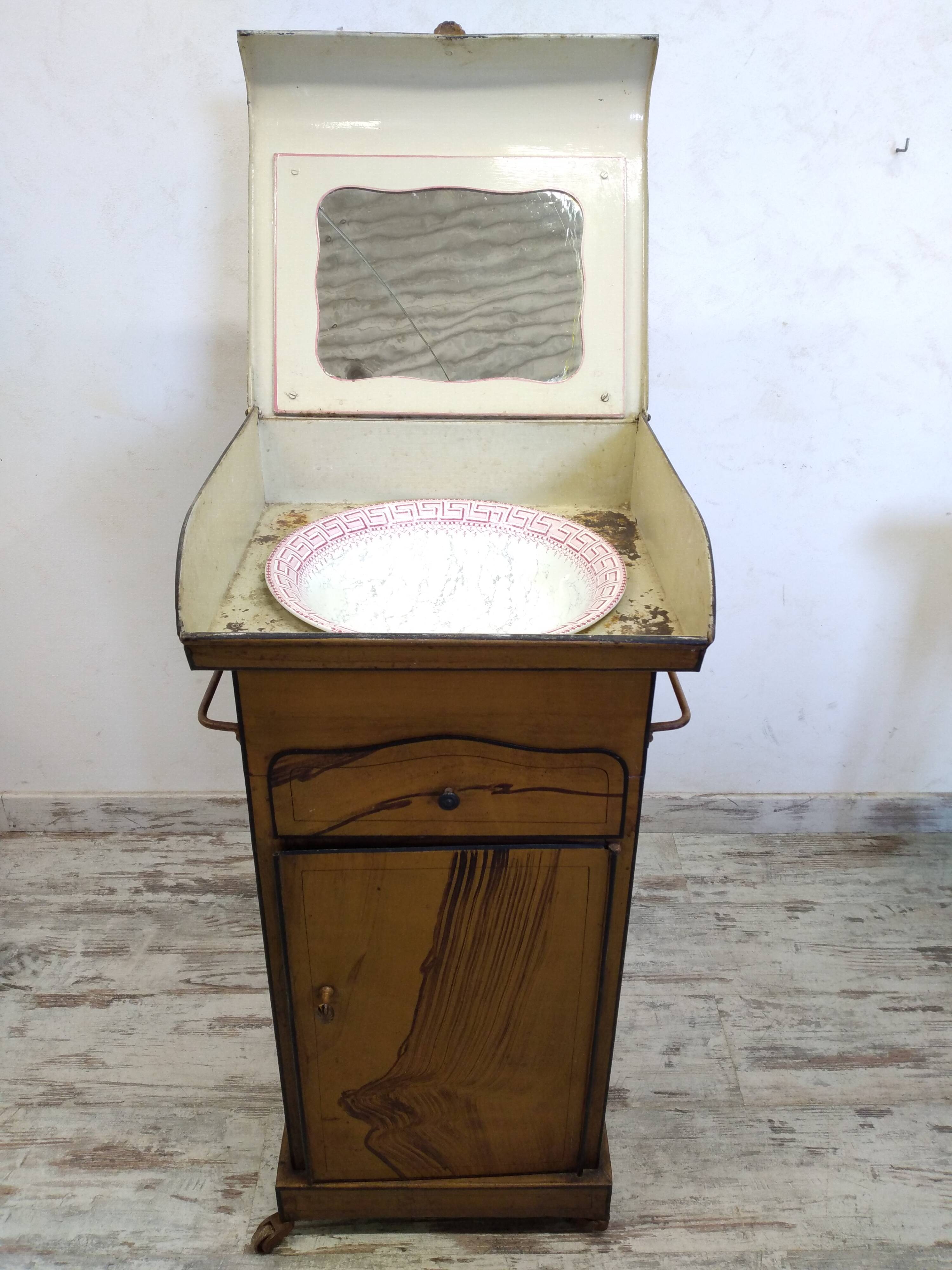 Old bathroom furniture, bathroom