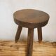 Wooden tripod stool