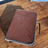 Set of 3 old cardboard suitcases