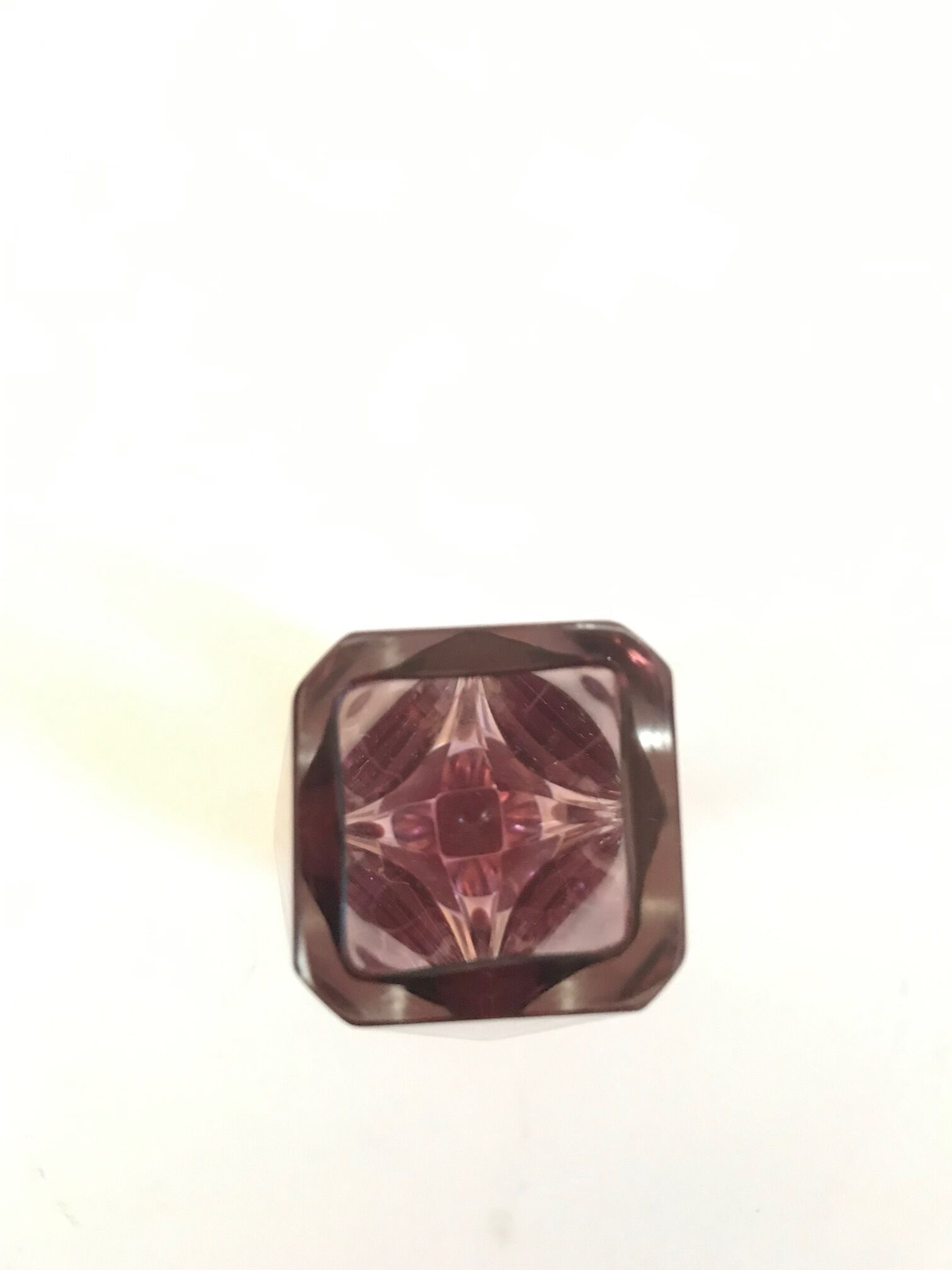 Pink Sommerso vase from Murano