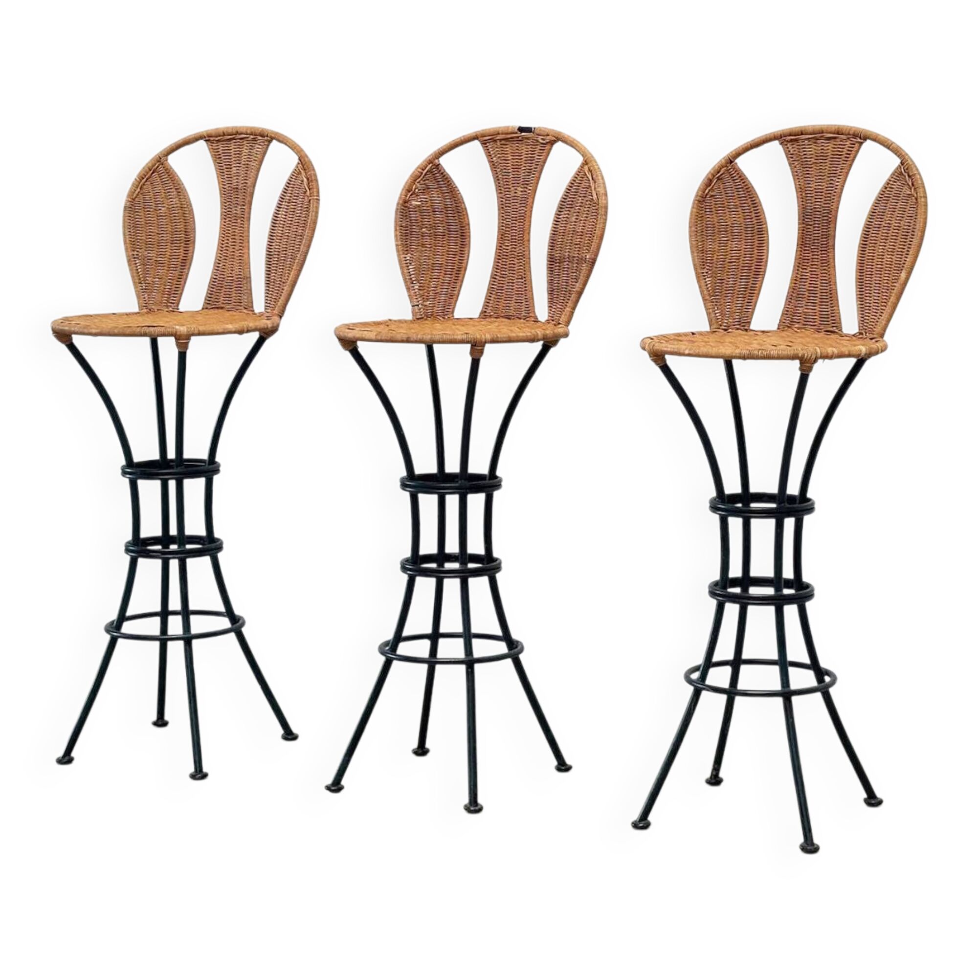 Tabourets de bar français élégants
