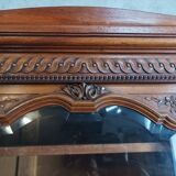 Louis XVI two-body sideboard stamped in walnut