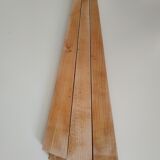 Tripod table in black formica and oak