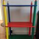 Bookcase shelf pencils Pierre Sala vintage