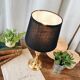 Lampe avec pied en laiton “Gardon”