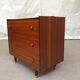 Vtg Mid Century Small Chest Drawers Retro Sideboard Danish Sandi Teak Style