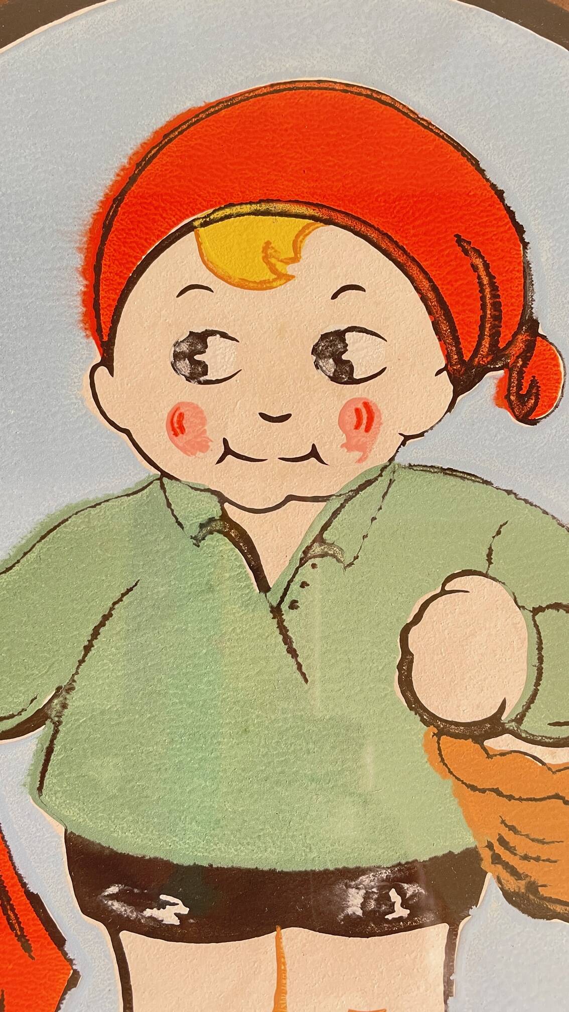 Screen printing on PAPER Medallion