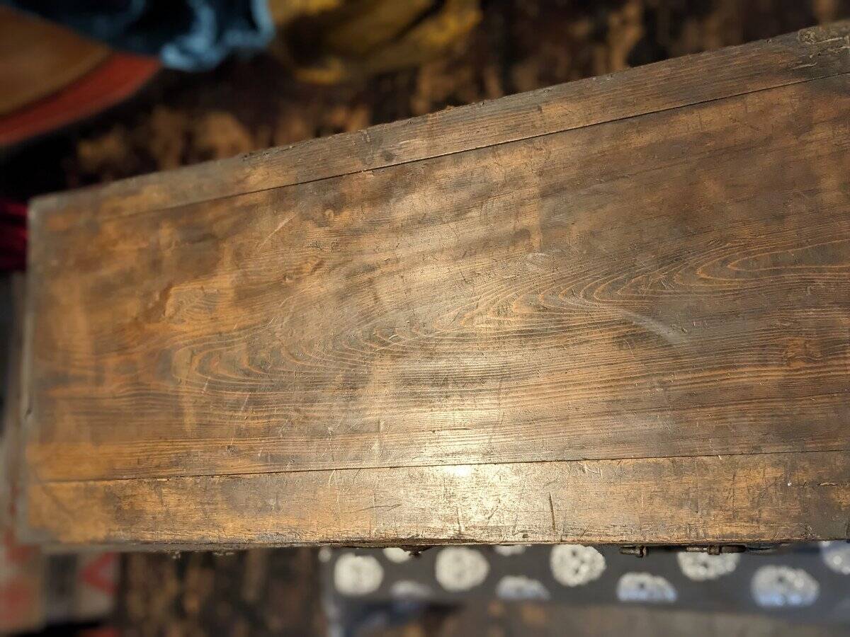 Small low chest of drawers (tansu) Japan, late Edo period circa 1850