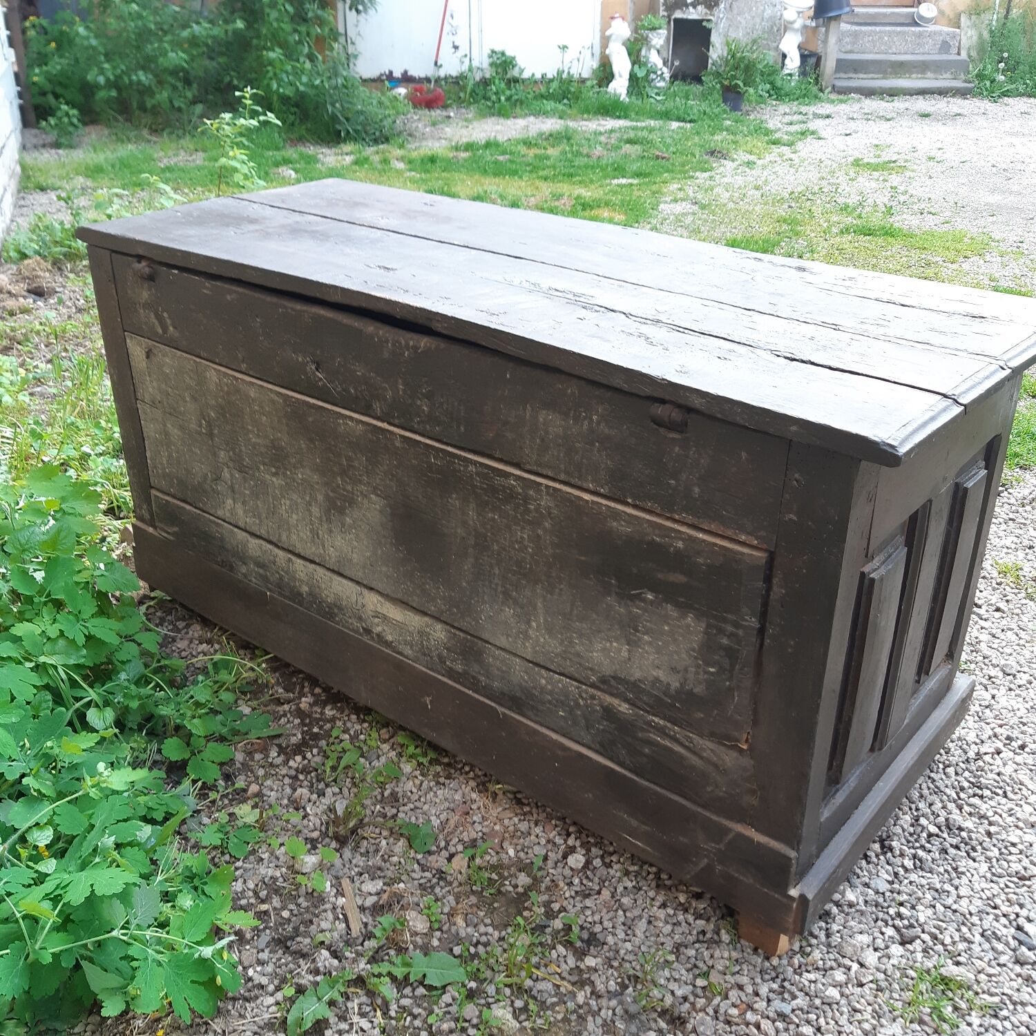 Walnut chest