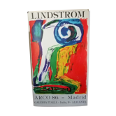 Affiche originale Bengt Lindström ARCO 86 Madrid  1986