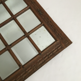 Antique mirror with windows
