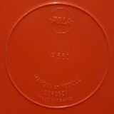 Miroir vintage orange années 70