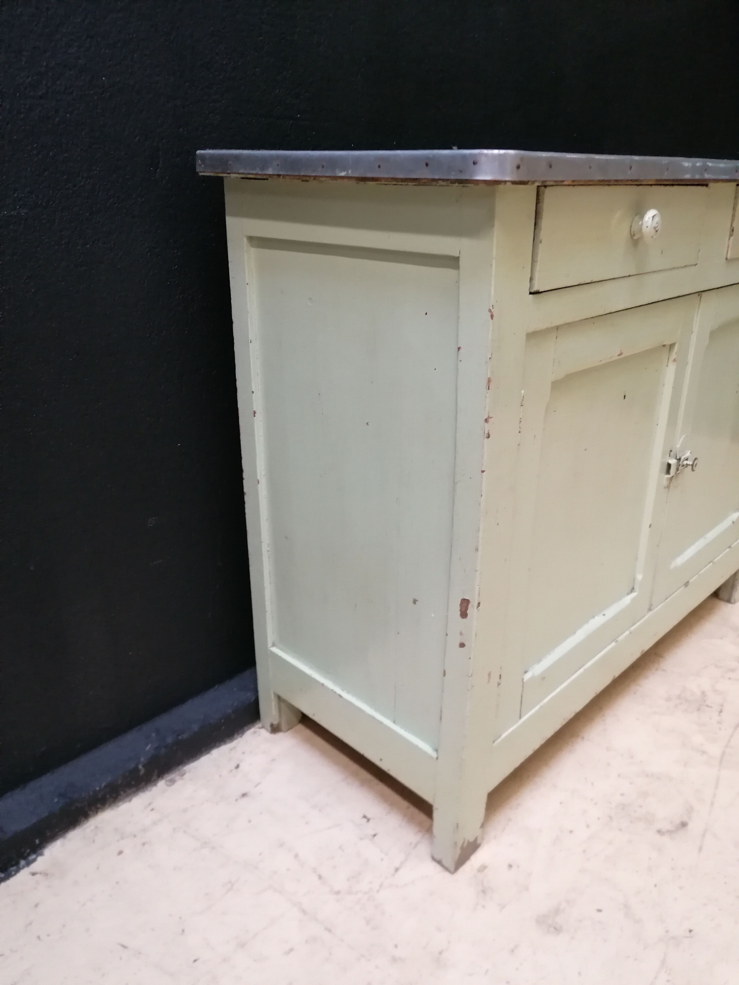 Kitchen furniture, formica top, 60s