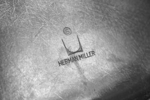 Chaises DSX de Eames pour Herman Miller 1950