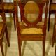 Canned chairs X 8, Louis XVI style, early XX, stamped Flandrin Paris