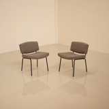 Pair of armchairs "Conseil" by Pierre Guariche for Meurop 60's
