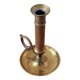 Old Candlestick Mounted Drop Candlestick in Copper or Brass