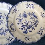 5 plates Lancaster in ceramic
