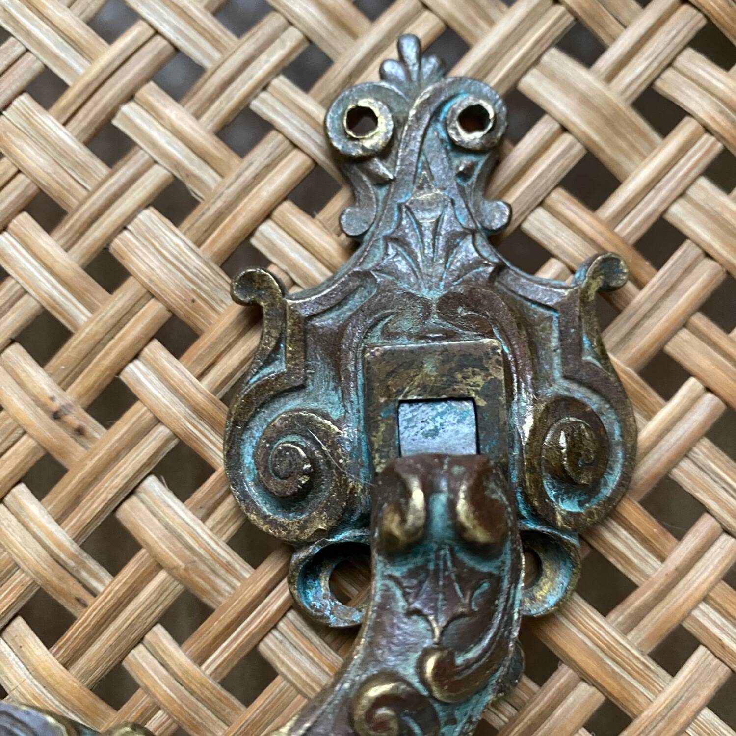 Antique furniture or door handles