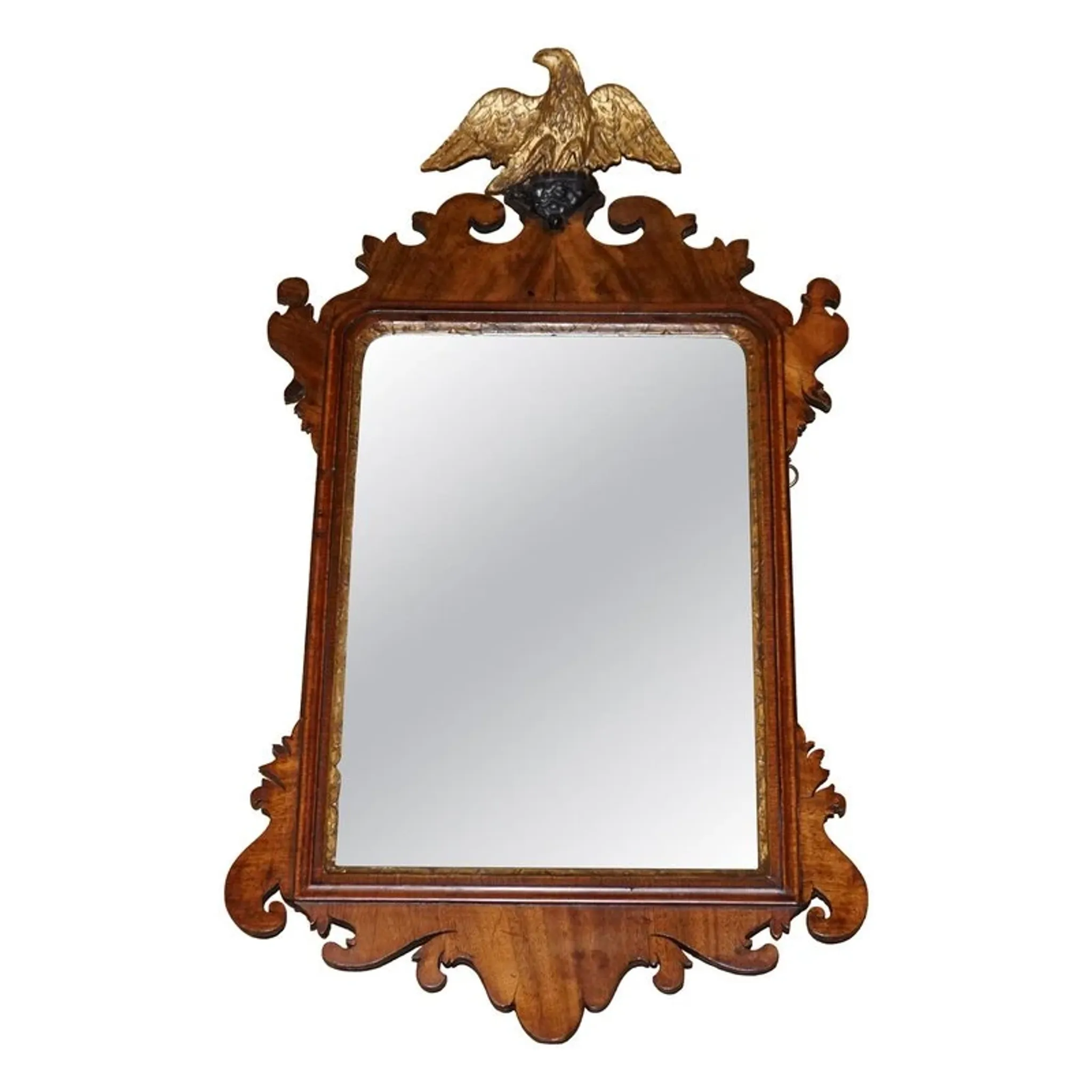 Antique Georgian Eagle Wall Mirror, 1760