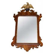 Antique Georgian Eagle Wall Mirror, 1760