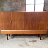 Set 2 vintage buffets lacquered wood