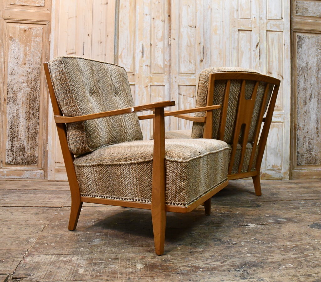 Pair of designer armchairs