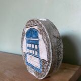 Round vase English ceramic troika