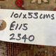 Small vintage turkish rug 101x53 cm, short runner, tribal, shabby, mini carpet