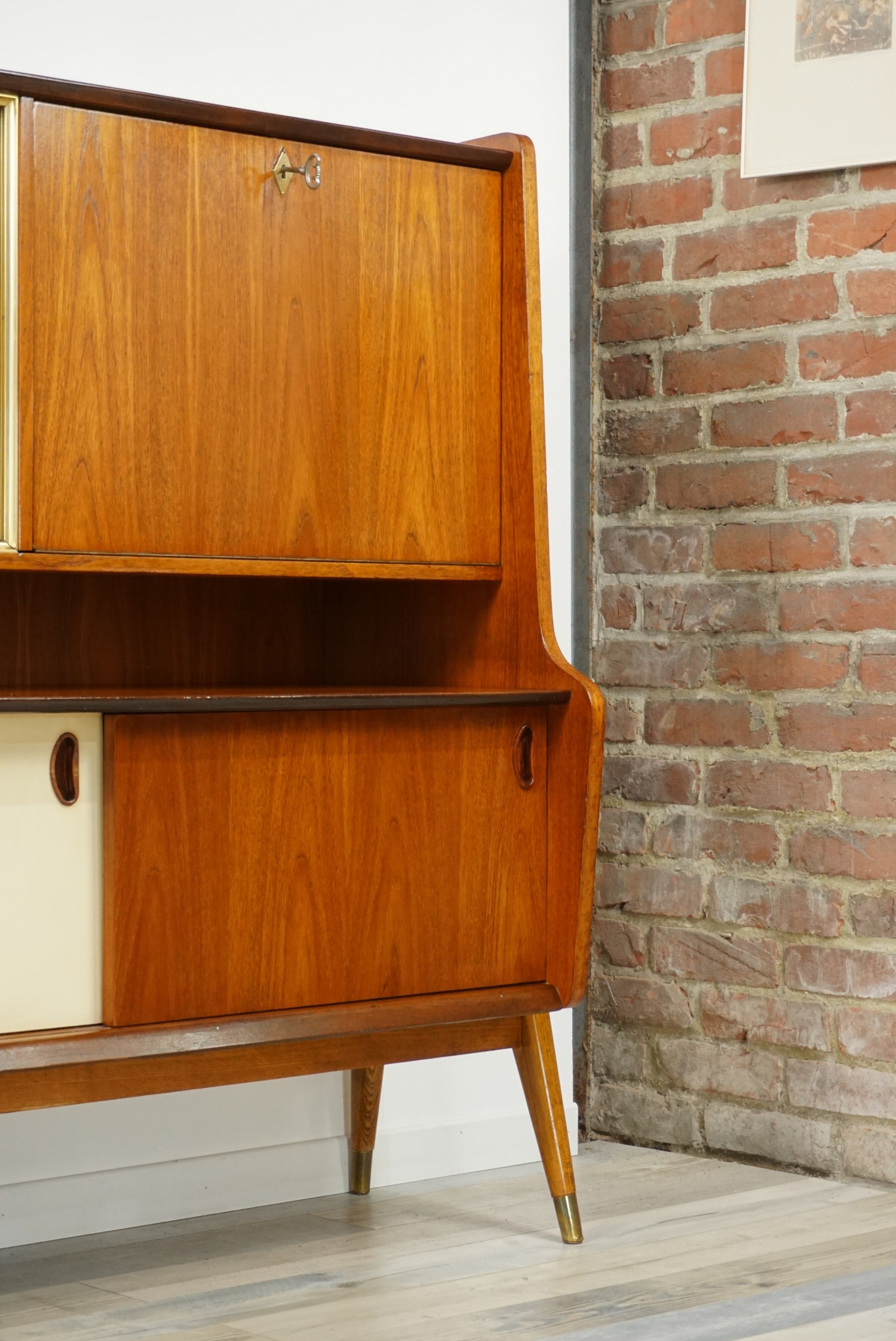 Teak sideboard by Oswald Vermaercke for V-Form