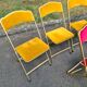 Set of 10 folding chairs Chaisor "theater chair"