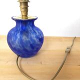 Glass paste lamp base by Annick Naudy