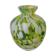 Vase vintage façon Clichy Murano à violettes