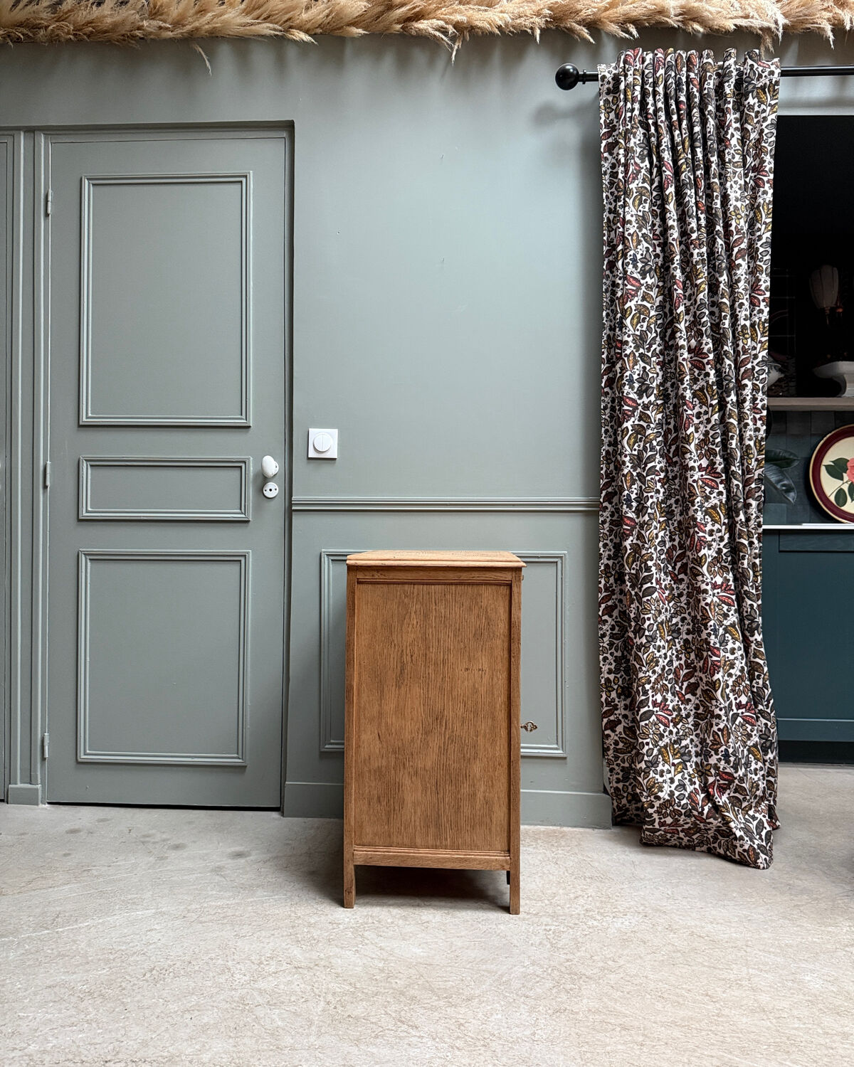 Art Deco oak confiturier (renovated)